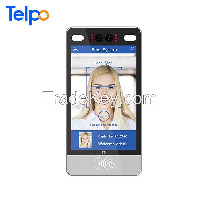 Telpo F8 IP66 Outdoor linux OS access control machine with face recognition and mask detection