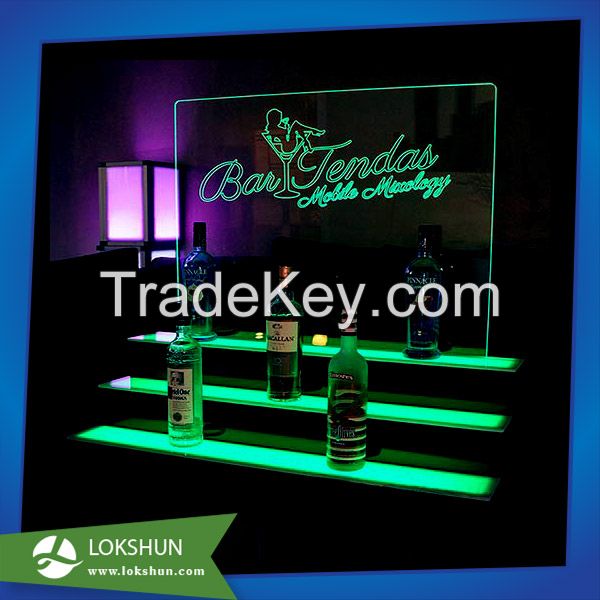 LED Ilumilated Acrylic Cigarette Display Stand Tobacco Display for Sale