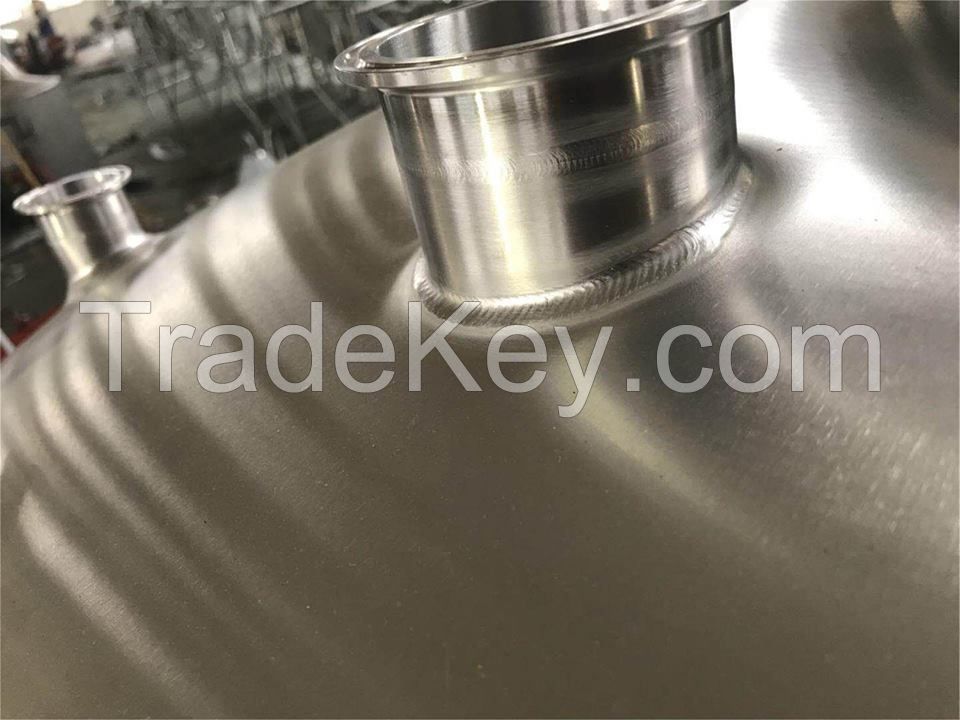 600L top/side manhole stainless steel fermentor