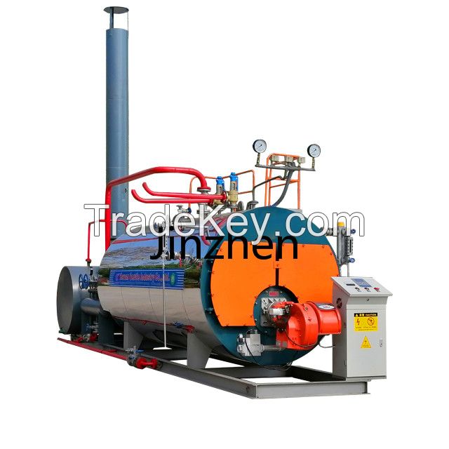 Industrial 2Ton 2000kg 150Psi Diesel Oil Fired Steam Boiler for AAC Steam-Cured Brick Production Line