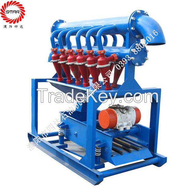 Factory Supply Oilfield Well Drilling Fluid Tank Machinery Solid Control Equipment ZQJ100X12 Desilte