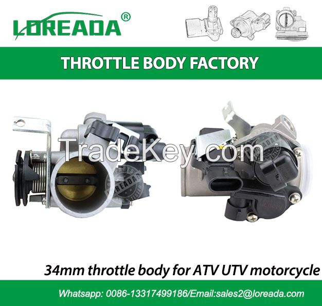 Motocycle Throttle Body 028086011 For All Terrain Vehicle ATV four-wheeler quadricycle 400cc Motorcycles with 150CC engine