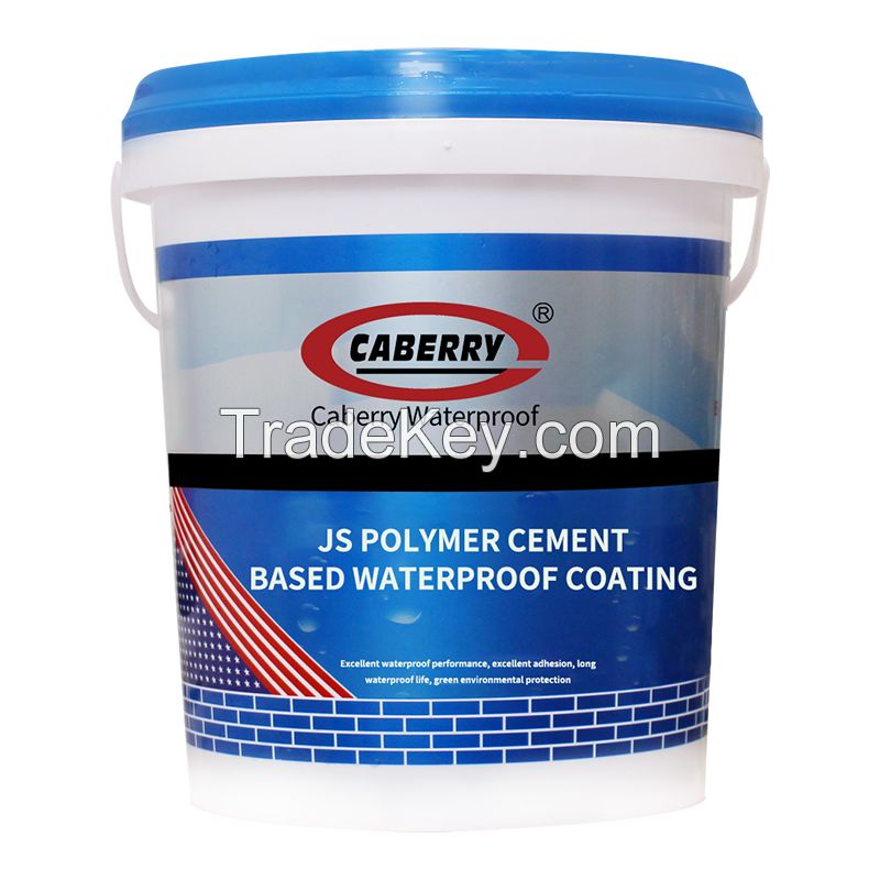 Wholesale CABERRY JS polymer waterproofing coating concrete waterproof paint for roof