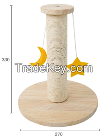 Moon Spring solid wood cat climbing frame - DISC&Atilde;&Acirc;&nbsp;YYQ-1