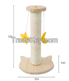 &Atilde;&cent;&iuml;&iquest;&frac12;&iuml;&iquest;&frac12;Moon Spring solid wood cat climbing frame - big face cat YYQ-1