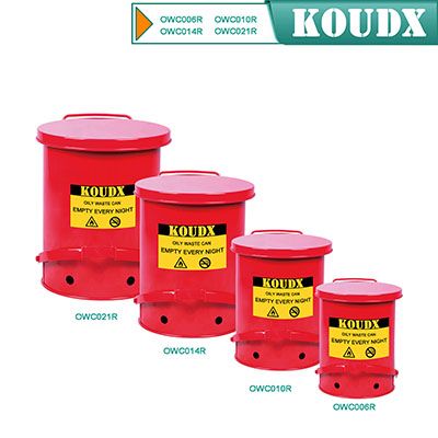 KOUDX Oily waste can