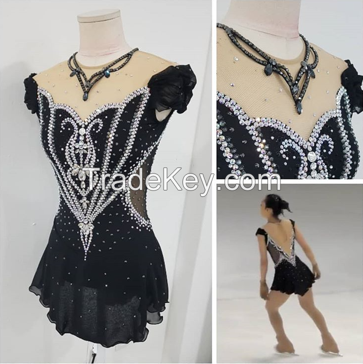 ice skating dress gymnastics leotard