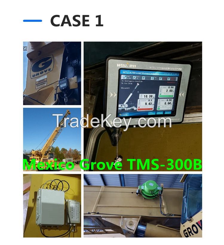 Crane Truck Lmi System Set Wtl A700 Load Monitoring System for Tadano Tr500m 45t