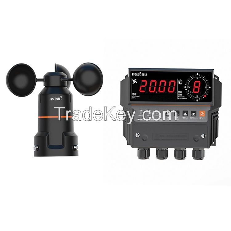 Wind Data Logger Anemometer Digital Wind Speed Sensor for Tower Crane Wind Alarming