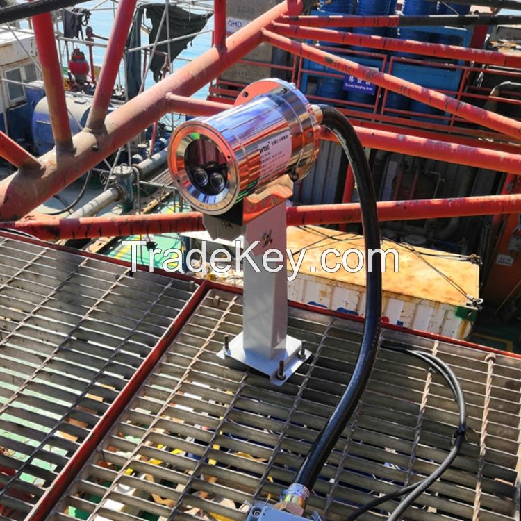 EX grade CCTV Camera Warning System for Offshore Crane boom tips