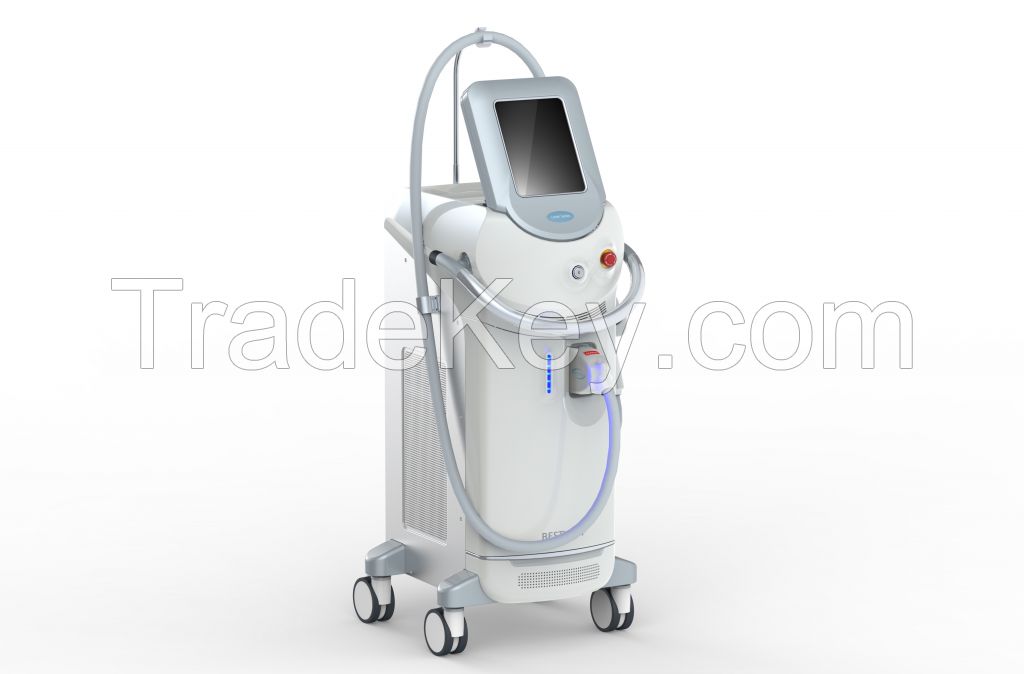 12 Multifunction 2 In 1 Beauty Salon Equipment Nd Yag Laser Hair Removal 532nm 1064nm Laser Tattoo Removal Machine