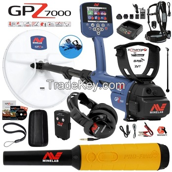 Magnetometers Minelabs GPZ 7000^ All Terrain Gold Metal Detector with GPZ 19 AUTHENTIC