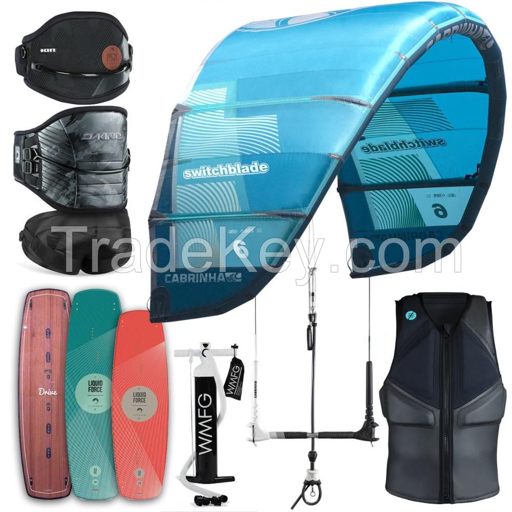 NEW Cabrinha SWitchblade 12m blue kite for kiteboarding