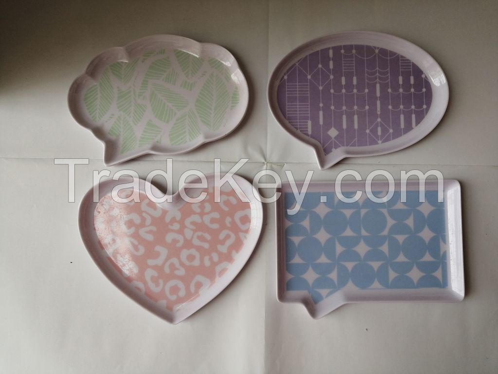 Melamine Plate Round Plate Tableware Houseware Dinner Plate Dissert Pl