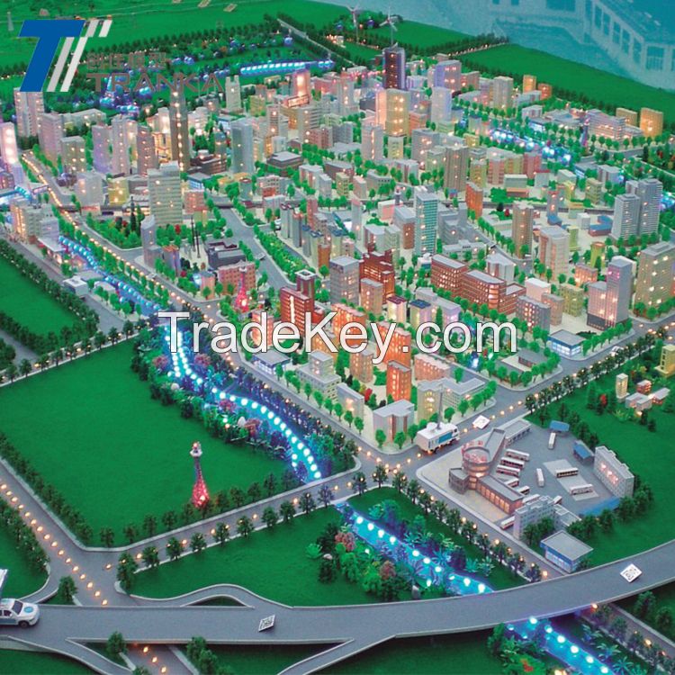 Miniature building model for sell , urban planning model