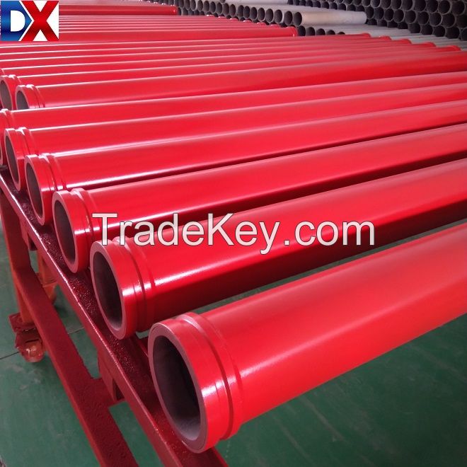 4.5mm ST52 seamless concrete pump pipe