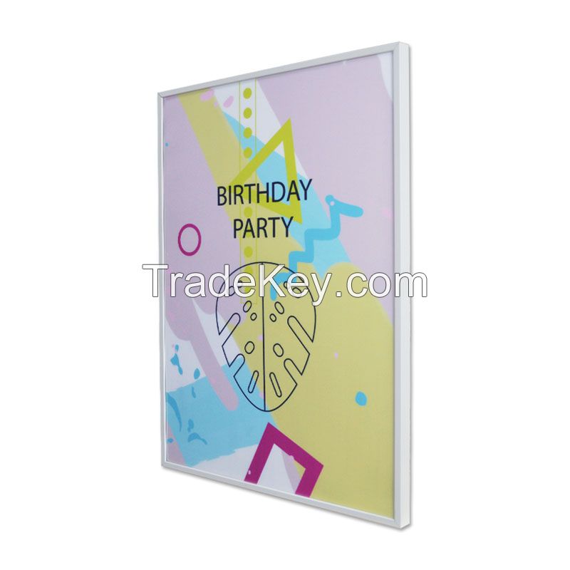 Poster frame snap aluminum profile snap frame a4 snap frame