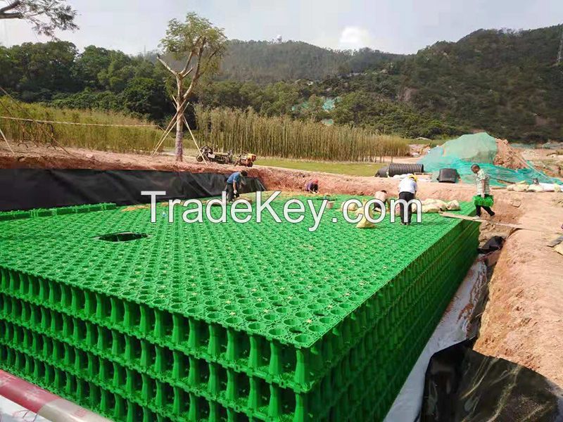 Rainwater Stormwater Harvesting Collection Modular Crates Module Block Tank System