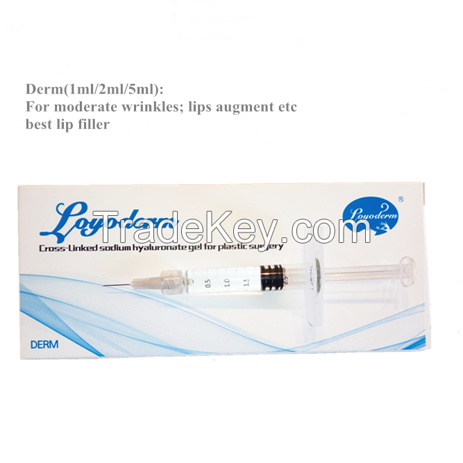 buy cross-linked 2ml deep line injectable dermal fillers for plastic surgery