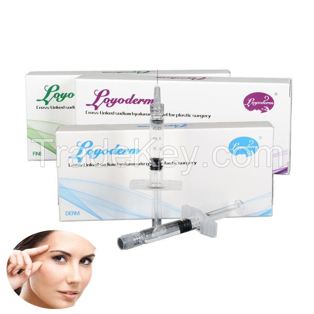 buy cross-linked 2ml deep line injectable dermal fillers for plastic surgery