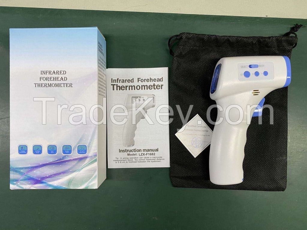 Far infrared forehead temperature gun