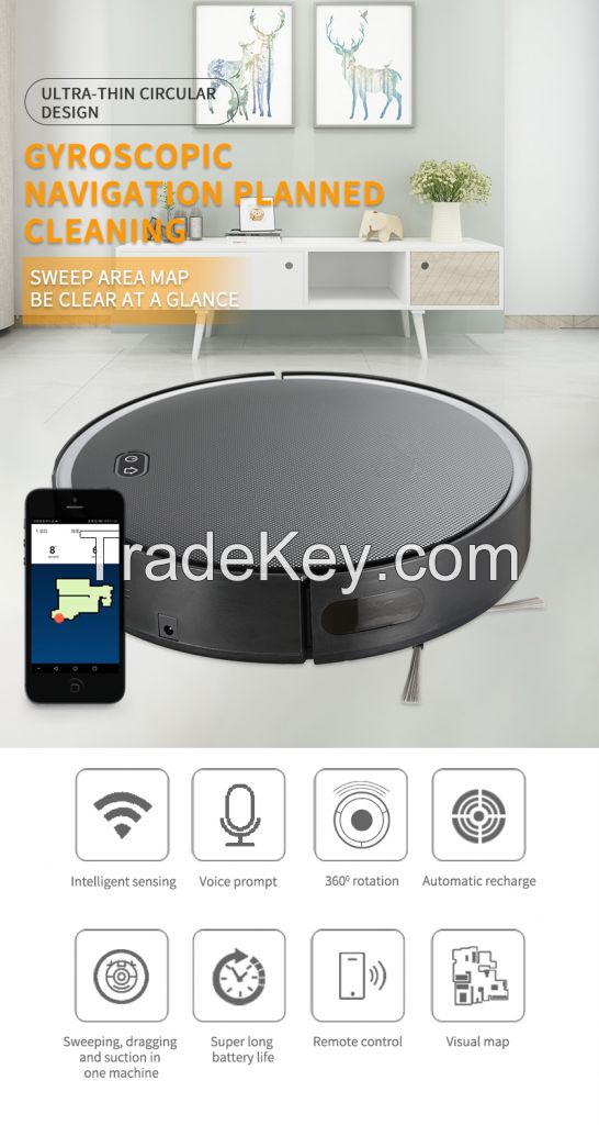 Intelligent robot vacuum cleaner