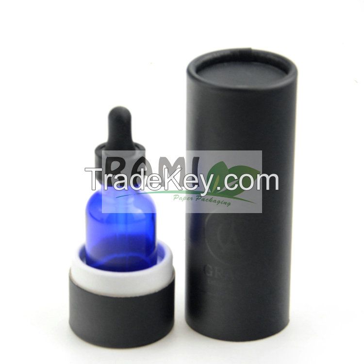 Customized 15ml 30ml 50ml 100ml dropper bottle paper tube essential oil paper tube packaging