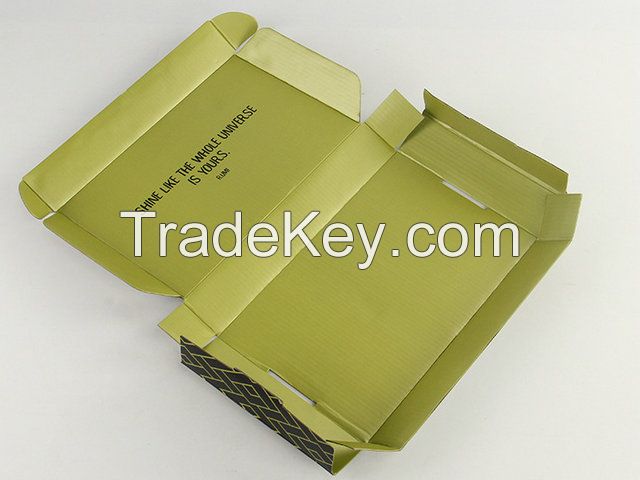 Matte Black Luxury Letters Printed Custom Logo Luxury Cardboard Packaging Gift Boxes