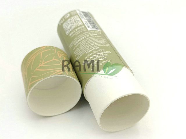 75g deodorant push up paper tube for lip balm 