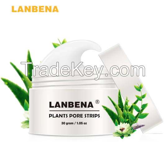 LANBENA New Style Blackhead Remover Nose Mask Pore Strip Black Mask Peeling Acne Treatment Black Deep Cleansing Skin Care korea