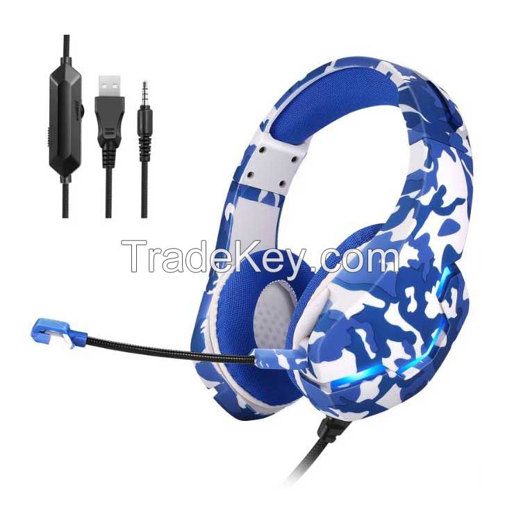 New Headset Super Bass Stereo PC Gamer Headphones