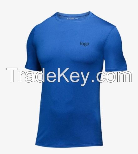 Breathable Sport Shirt Men Women Fitness Running T Shirts Quick Drying T-shirt Outdoor Unisex Gym Training Jogging Sportswear