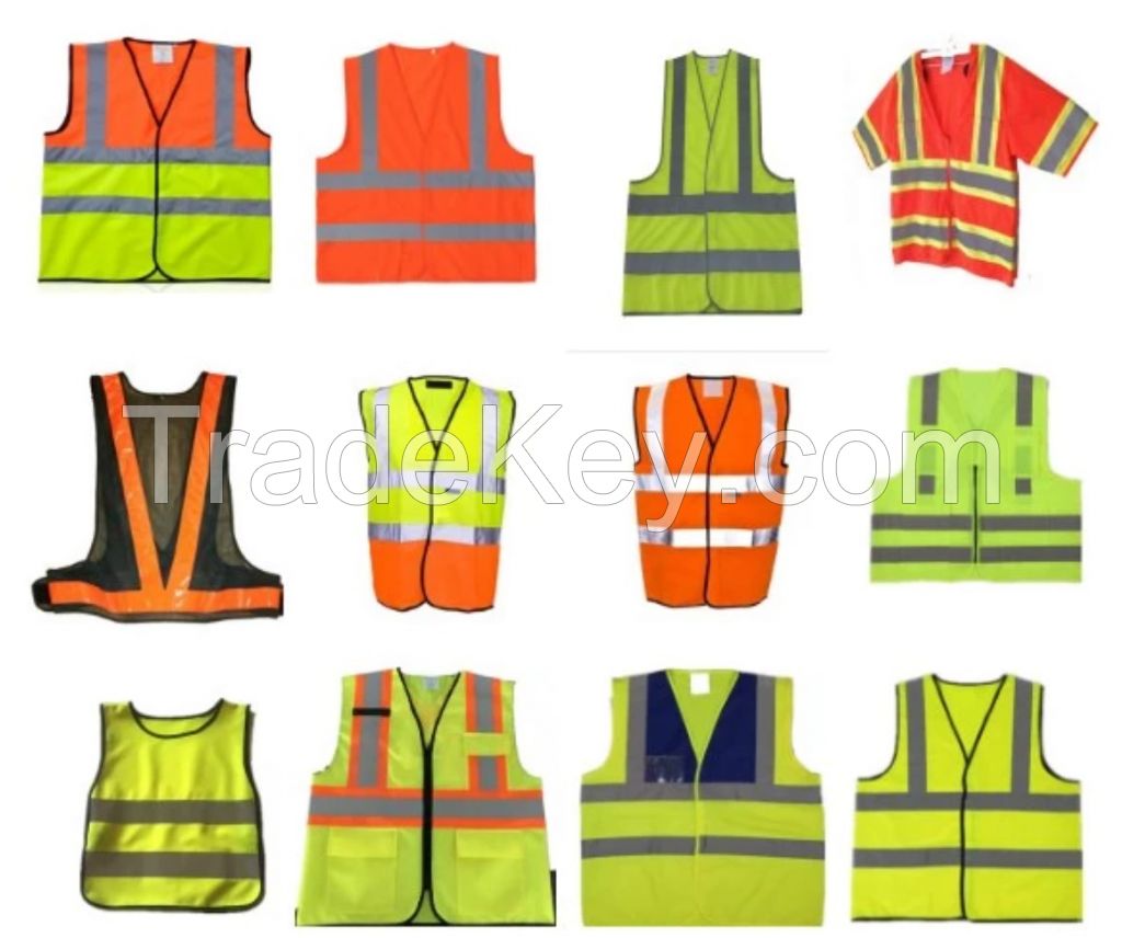 Wholesale Traffic Work Construction Security High Visibility Reflective Safety Mesh Vest with Logo