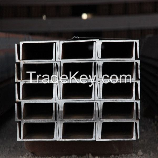 Professional A36/SS400/Q235/JIS Standard Sizes Mild Channel Steel 