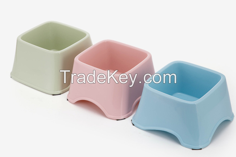 Cost-effective safe PP colorful pet bowl