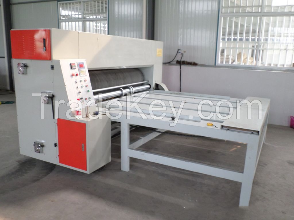 corrugated paper box rotary die cutting machine