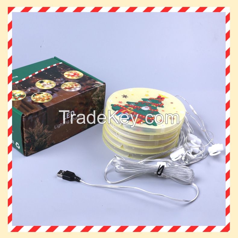 Solar string Light led ball light Outdoor Christmas decoration 