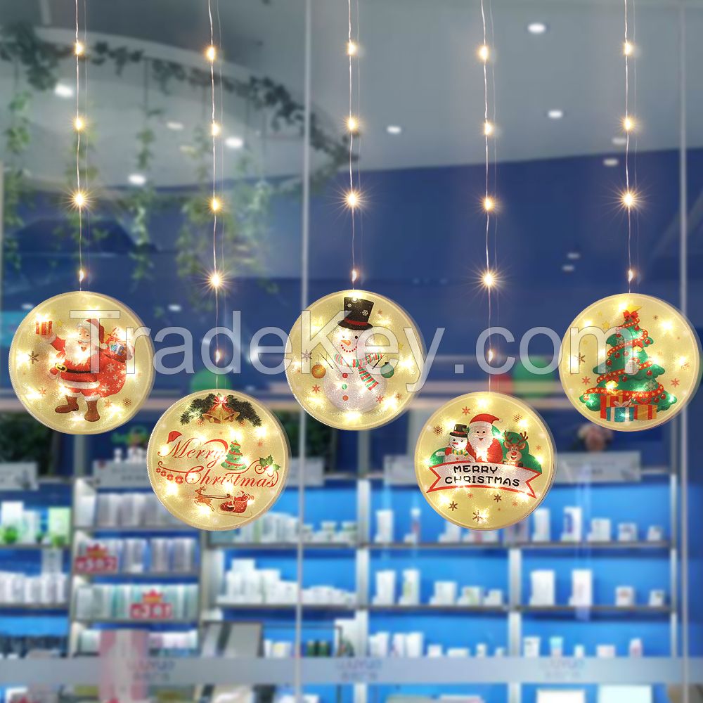 Solar string Light led ball light Outdoor Christmas decoration 