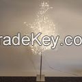 Artificial palm decorative led christmas led tree light