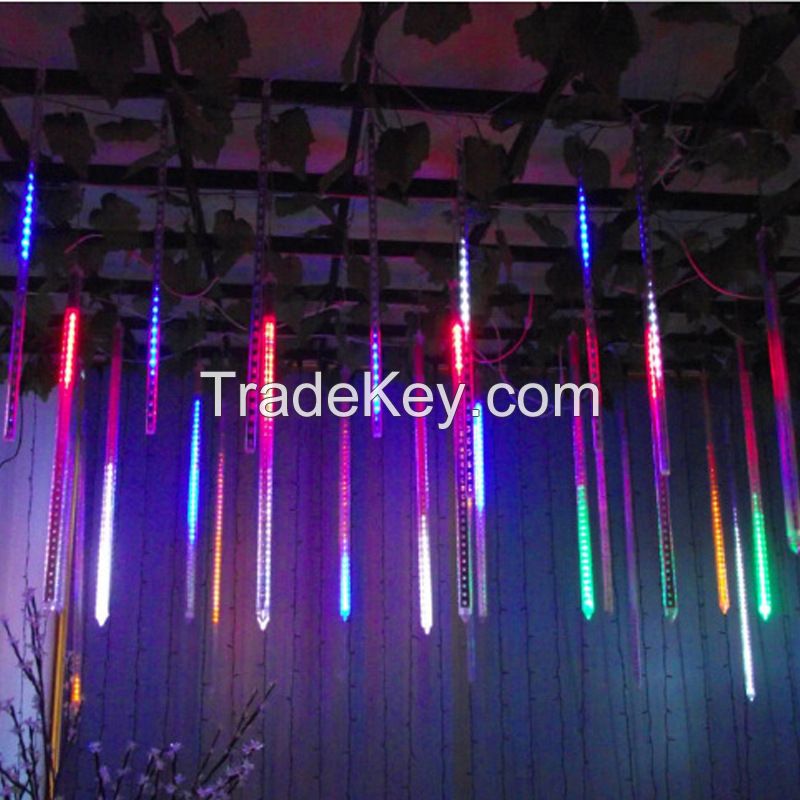 Christmas holiday 30cm 60cm 80cm 100cm Christmas Solar LED Meteor Shower Light