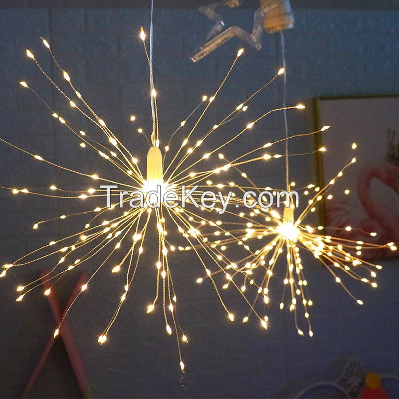 Christmas led fireworks decorative light decoration lights for garden outdoor