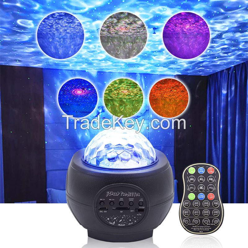 Star Projector Galaxy Projector with LED Nebula Cloud for Baby Kids Bedroom/Home Theatre/Game Rooms/Party/Night Light Ambiance, Built-in Bluetooth Speaker