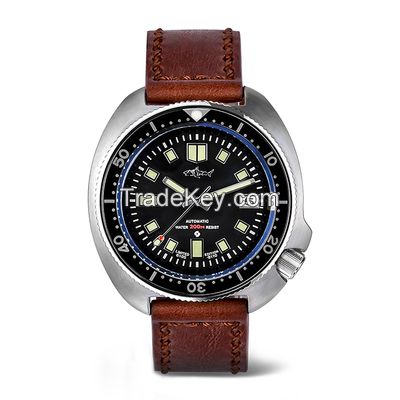 Retro diving business leisure automatic personality sports waterproof men diver watch