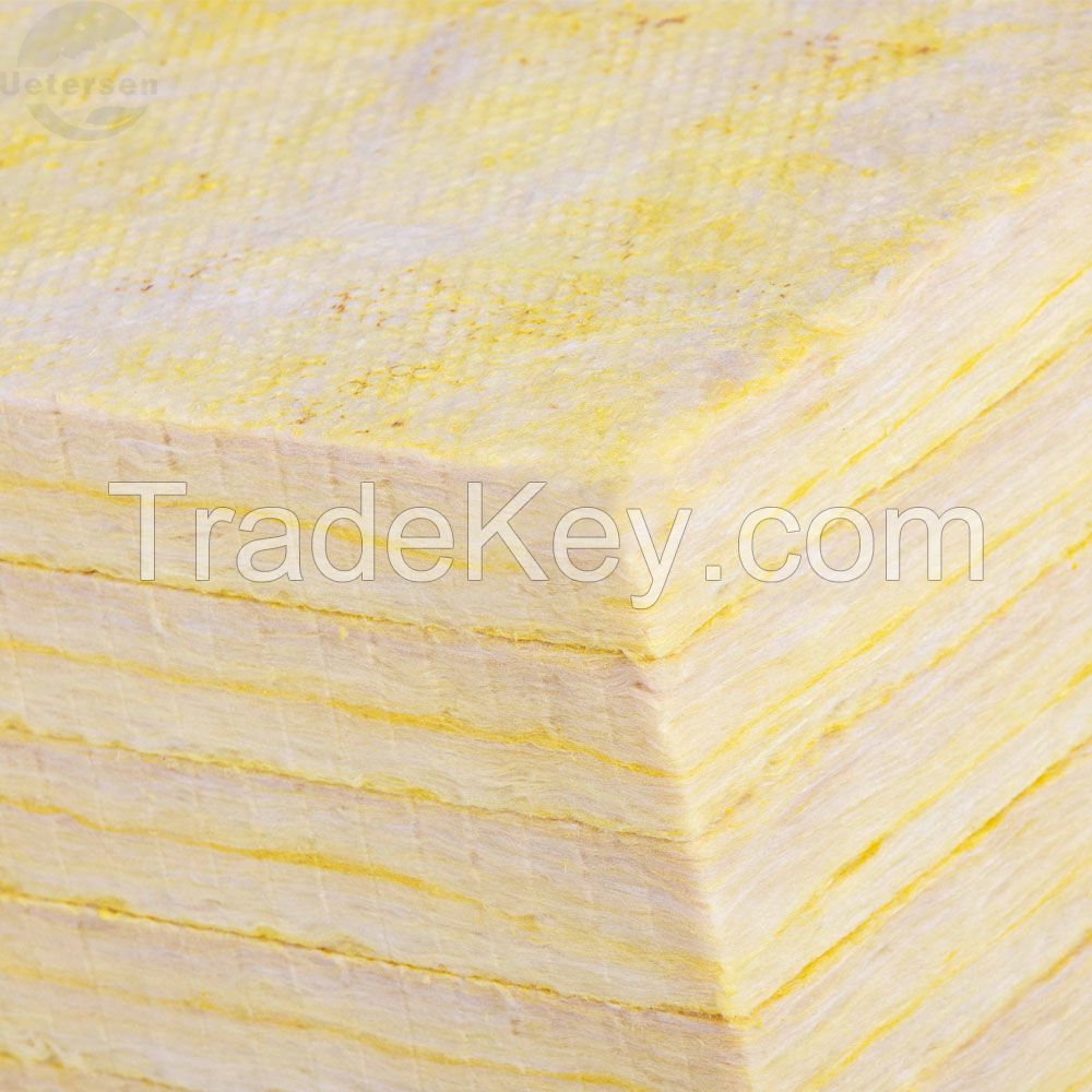 Fiberglass Insulation Blanket/ Rolls Glass Wool With Aluminium Foil