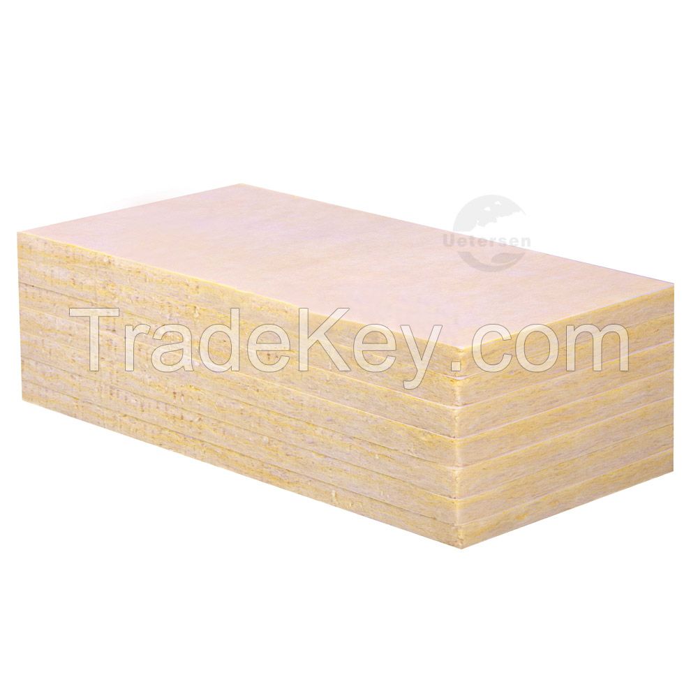 Rock wool fireproof insulation acoustic glass fiber board