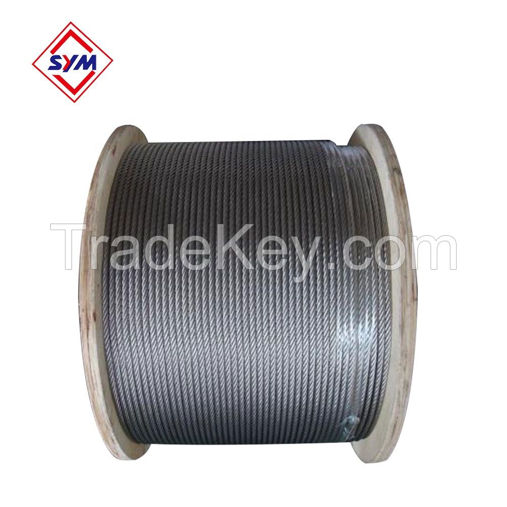 China Factory Wire Rope Low price 20mm Galvanized Stainless Steel Wire Rope