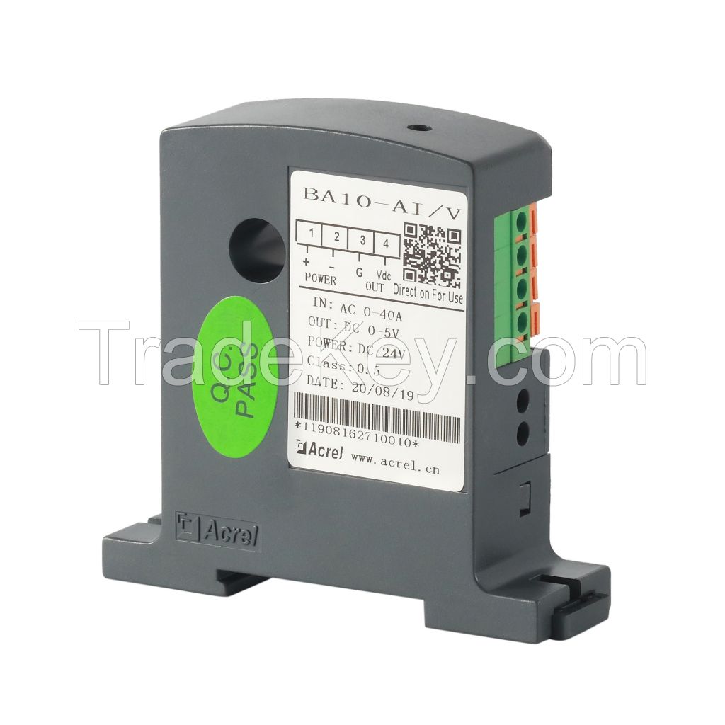 Acrel BA10- AI/V AC current sensor isolate AC 0-50A current