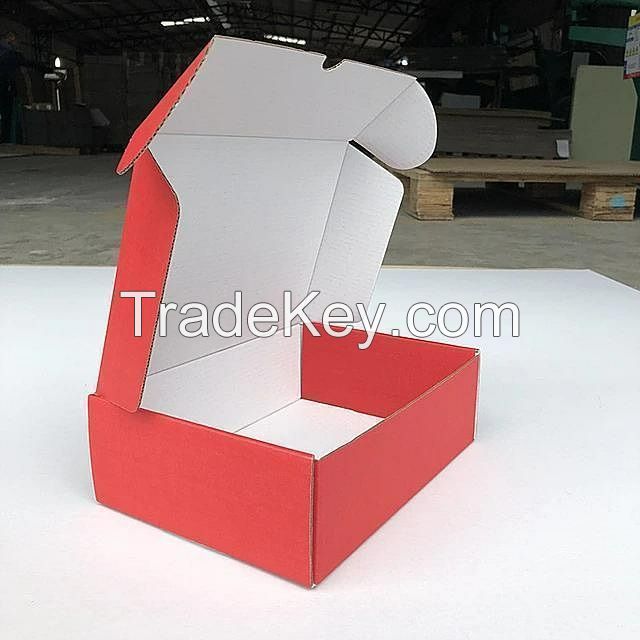 custom mailing box, corrugated shopping box, carrier box