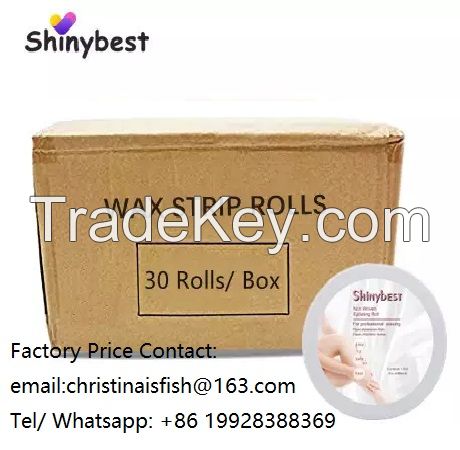 Wholesale Non woven Waxing Roll Epilation Paper Rolls Wax Strips Depilatory Roll For Hair Removal