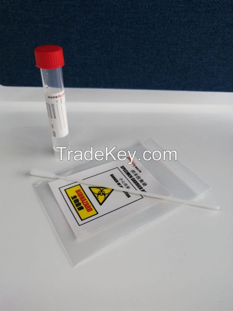 Disposable Virus Sampling Tubes